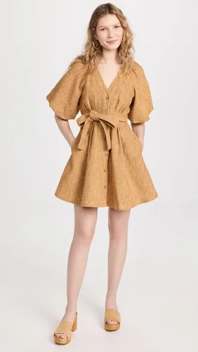Vista 5 de Shoshanna Camero - Minivestido de tweed para mujer