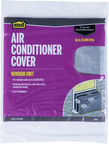 Vista 2 de M-D BUILDING PRODUCT - Funda para aire acondicionado con correa elástica, tamaño pequeño