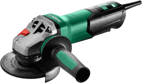 Vista 5 de Metabo amoladora angular de 4-1/2-5 pulgadas, 11 amperios, 11,000 RPM, interruptor deslizante con bloqueo, fabricada en Alemania, W 11-125 Quick