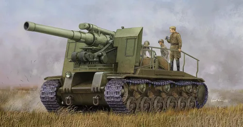 Vista 2 de Trumpeter Soviética S-51 self-propelled gun kit de modelo de plástico (escala 1/35)