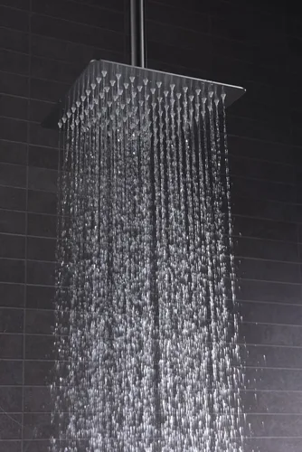 Vista 5 de SUMERAIN Sistema de ducha de níquel cepillado con montaje en techo ducha