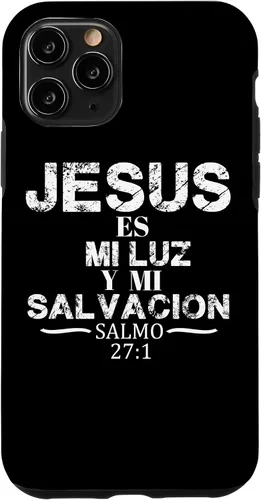 Vista 29 de Salmo Jesus ES Mi Luz Biblia Cristiana - Carcasa para iPhone 17