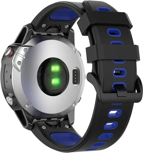 Vista 5 de FitTurn Correa de muñeca compatible con Coros Vertix 2 correas de reloj (no para Vertix), correa de reloj flexible de silicona suave deportiva