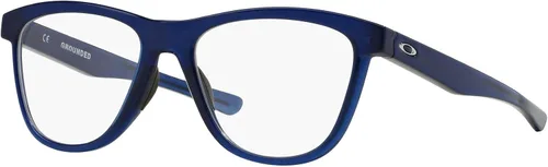 Vista 2 de Oakley OX8070 - Marco cuadrado para lentes recetados para hombre, azul marino esmerilado, 2.087in, Azul marino esmerilado., 53mm