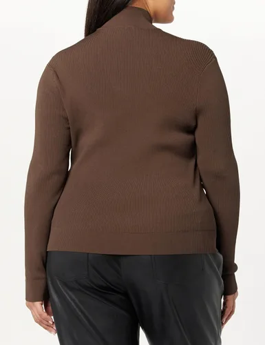 Vista 6 de The Drop Suéter con cuello alto falso Cecilia para mujer