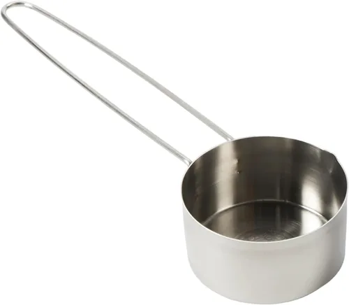 Vista 9 de American Metalcraft MCL10 Taza medidora de acero inoxidable, 1 taza