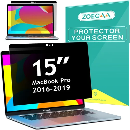 Vista 9 de ZOEGAA Pantalla de privacidad para MacBook Pro de 13 pulgadas (2012-2015), protector de pantalla de privacidad magnético extraíble anti luz azul