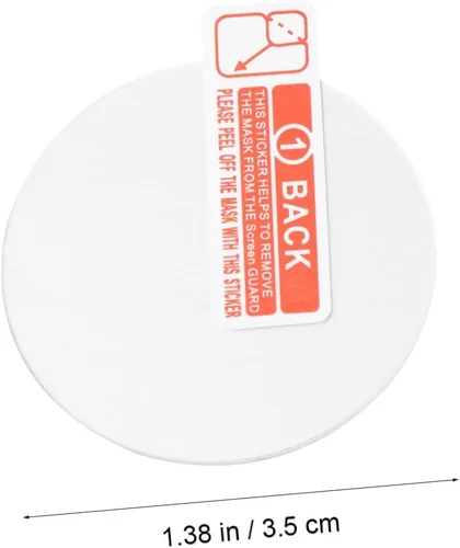 Vista 9 de Angoily Protector de pantalla de vidrio templado compatible con Fenix6s, resistente a los arañazos, fácil de limpiar