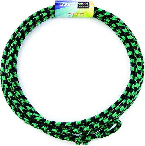 Vista 9 de Just Jump It Lil Lariat Junior Lasso Rope - Pre-Tied 20' Kids Cowboy Rope
