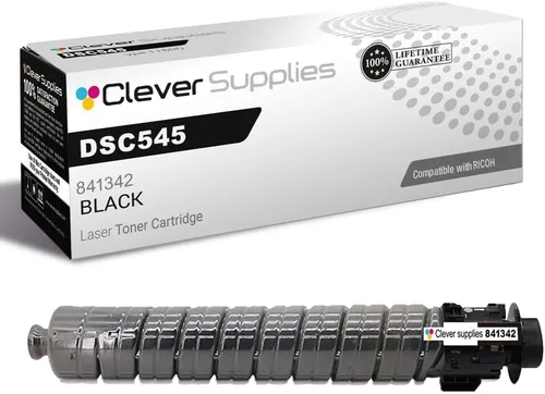 Vista 49 de CS - Cartucho de tóner compatible para Ricoh C220 406046 Color negro láser Aficio SP C220 Aficio SP C220A Aficio SP C220DN Aficio SP C220N Aficio SP