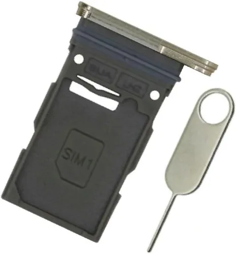 Vista 5 de Bandeja de repuesto para tarjeta SIM para Samsung Galaxy S23 S911U S911U1 / S23 Plus S916U S916U1 - Versión de EE. UU. (Phantom Black)