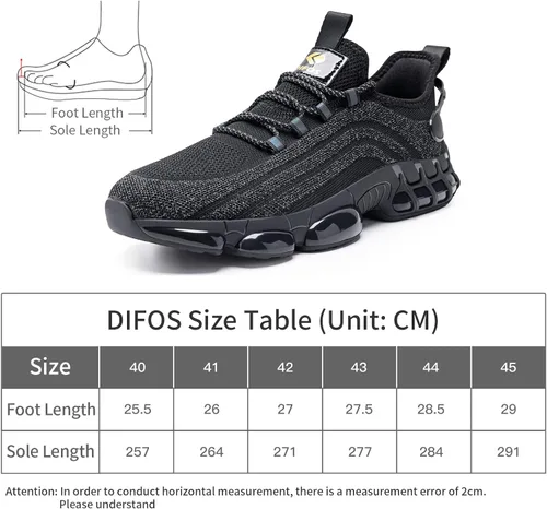 Vista 7 de Zapatos deportivos para caminar para hombre, sin cordones, con malla con amortiguación de aire, a la moda, para gimnasio, informales, atléticos