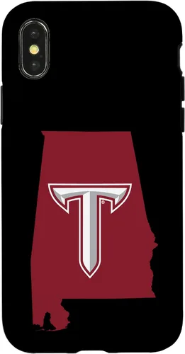 Vista 5 de Funda PPTROY05 para iPhone 11 NCAA Troy University Trojans
