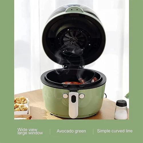 Vista 3 de Freidora de aire de 8.4 cuartos de galón, 1500 W, freidora de aire tostadora, horno combinado con asador y deshidratador, controles digitales
