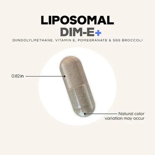 Vista 8 de Codeage Suplemento DIM liposomal – 4 meses de suministro de vitaminas DIM y SGS, granada, brócoli, isómeros de vitamina E tocoferoles