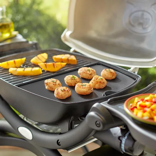 Vista 8 de Stanbroil Repuesto de plancha de hierro fundido para parrillas Weber serie Q100 y Q1000, repuesto para Weber 6558
