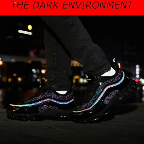 Vista 6 de Steel Toe Shoes for Men, Lightweight Breathable Indestructible Work Shoes, Puncture Proof Comfortable Steel Toe Sneakers Non Slip Safety Shoes for