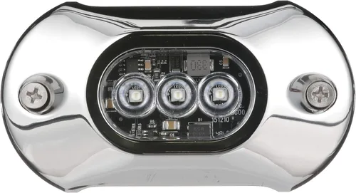 Vista 6 de Attwood 65UW03G LED luz subacuática, bisel de acero inoxidable, luz verde