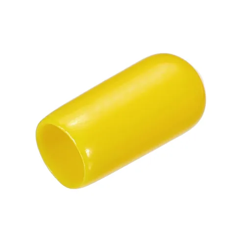 Vista 64 de uxcell 80 tapas de goma de 0.551 in de vinilo de identificación redonda tapa tapa de rosca de tornillo protectores negro