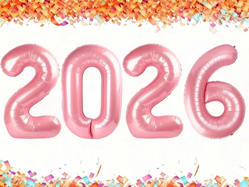 Vista 347 de Globo negro de 40 pulgadas con números del 0 al 9 (cero-nueve), globo de cumpleaños de gran tamaño, globo de helio de aluminio con números grandes