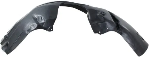 Vista 3 de Para Ford Fiesta 2011-2019 Fender Liner lado del conductor Delantero Hatchback/Sedan Plástico Reemplazo para FO1248153 615343549927
