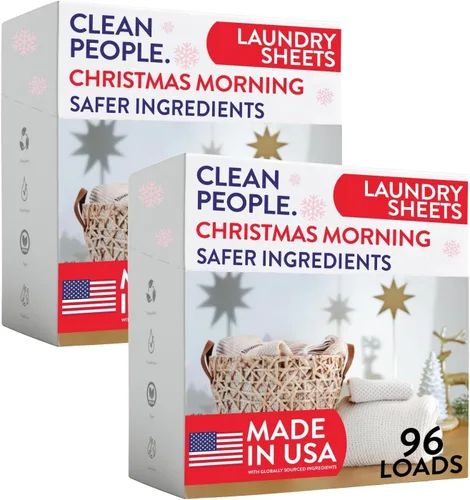 Vista 12 de The Clean People Hojas de detergente para ropa – Jabón de lavandería – Ultra concentrado, embalaje reciclable, combate las manchas – Mañana