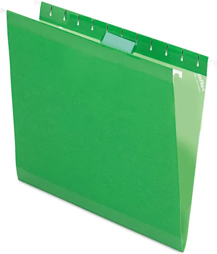 Vista 8 de Pendaflex carpetas de archivos colgantes reforzadas, Negro