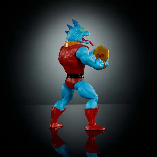 Vista 5 de Masters of the Universe Origins - Figura de acción de dibujos animados, Fang Man, 5.5 pulgadas Motu TV de los años 80 Fanged Villain, diseño
