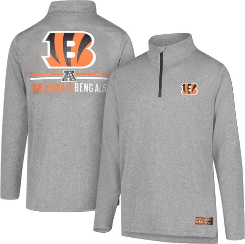 Vista 39 de Ultra Game Camiseta oficial de la NFL de manga larga con cremallera de un cuarto para hombre
