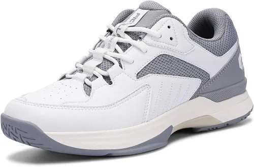 Vista 3 de FitVille Mens Wide Pickleball Shoes All Court Tennis Shoes with Arch Support for Plantar Fasciitis
