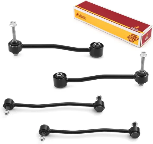 Vista 85 de Metrix Premium Chassis Parts - Kit de 4 piezas de barra estabilizadora delantera y trasera con enlace de extremo de barra estabilizadora para Ford