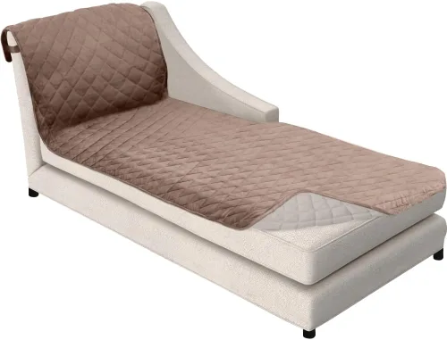 Vista 35 de Sofa Shield - Funda para sofá Loveseat con correa patentada, protector de cojín, funda reversible diseñada en EE. UU. resistente a manchas