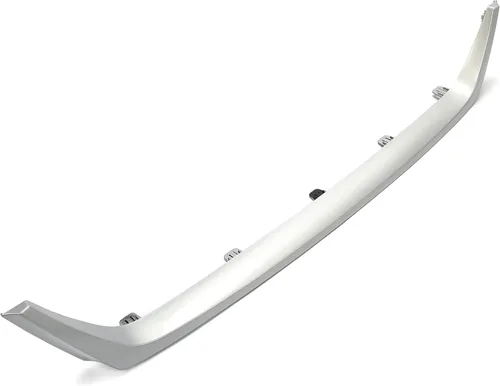 Vista 2 de HECASA Moldura de rejilla delantera compatible con Toyota Venza 2013-2016 de repuesto de moldura de parachoques pintada plateada para TO1044113