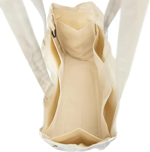 Vista 6 de Bolsas reutilizables (juego de 2) hechas de lona suave y resistente, estas bolsas grandes son ecológicas, plegables y perfectas bolsas de compras