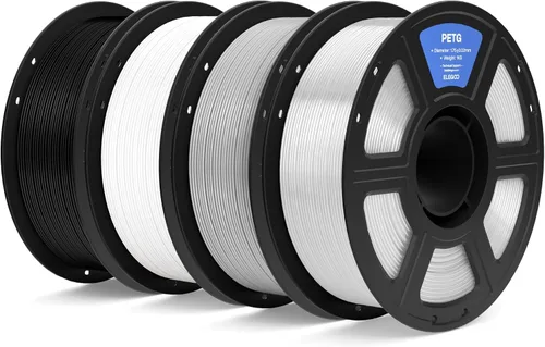 Vista 39 de ELEGOO Filamento PETG para impresora 3D de 0.07 in, color negro, 8.8 lbs