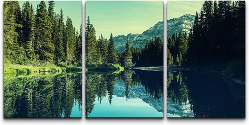 Vista 113 de wall26 Lienzo enmarcado para pared, juego de arte debajo de los tallos de bambú verde, naturaleza, desierto, fotografía, realismo, contemporáneo