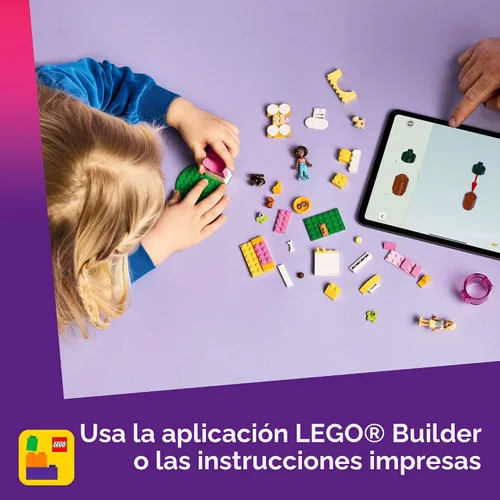 Vista 4 de LEGO Friends Puppy Playground - Juguete de construcción de juegos de simulación – Juego creativo de narración de historias para niñas y niños a