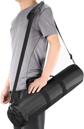 Vista 6 de Bolsa de transporte para trípode de 24 x 5 x 5 pulgadas, bolsa de transporte para trípode de alta resistencia Oxford con correa para el hombro
