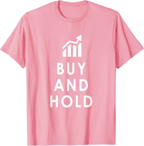 Vista 3 de Stocks Investing Buy and Hold Investor T-Shirt Asphalt Grey