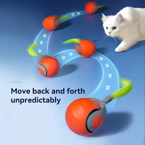Vista 2 de Versión 3.0 2026 - Juguetes interactivos para gatos de interior, juguete automático para gatos, juguete interactivo para gatos, juguete interactivo