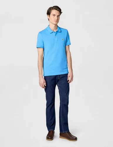 Vista 6 de Lacoste Camisa polo de manga corta para hombre Slim Fit L12.12 azul (Argentine Blue)