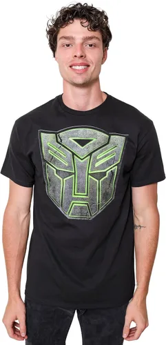 Vista 3 de Transformers Beast Wars Autobot Decepticon Logo Symbol Camiseta para adulto
