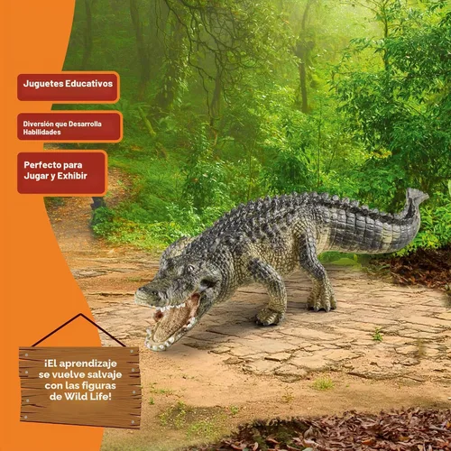 Vista 5 de Schleich Alligator Toy Figure