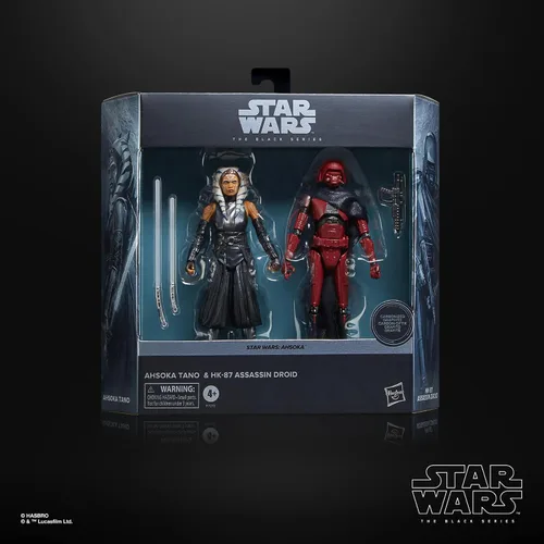 Vista 2 de STAR WARS The Black Series Ahsoka Tano & HK-87 Assassin Droid, Ahsoka - Figuras de acción de 6 pulgadas, paquete de 2, a partir de 4 años