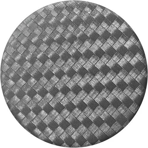 Vista 3 de PopSockets Agarre adhesivo para teléfono, soporte - tejido de carbonita