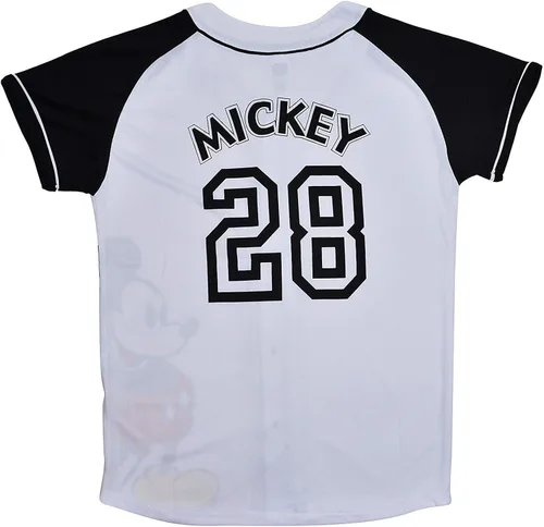 Vista 8 de Disney Mickey Mouse 28 - Camiseta para mujer con botones frontales