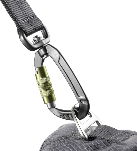 Vista 2 de Tuff Mutt Correa de cintura manos libres para perros para caminar, correr y hacer senderismo, clip de mosquetón, cinturón ajustable con doble asa