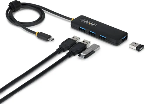 Vista 8 de StarTech Hub USB-A de 4 puertos de 5 Gbps con cable de 5 pulgadas/5.1 in, iMac (H5A4A-USB-HUB)