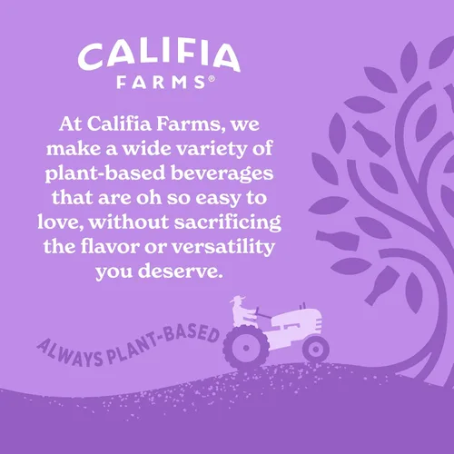 Vista 7 de Califia Farms - Mezcla Orgánica de Avena Barista de Leche de Avena, 32 oz, Estable en Estantería, Sin Lácteos, A Base de Plantas, Vegano, Sin OGM