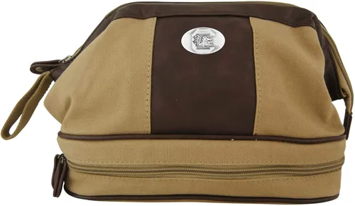 Vista 11 de ZEP-PRO NCAA Arkansas Razorbacks - Neceser de lona para hombre, color caqui, talla única